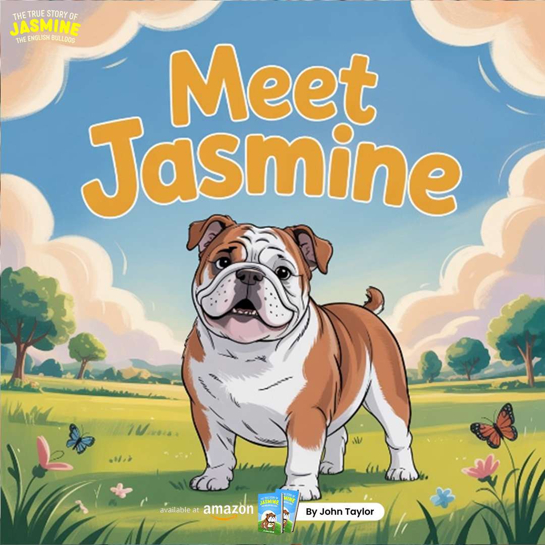 Why The True Story Of Jasmine The English Bulldog Is The Best Illustrated Children’s Books